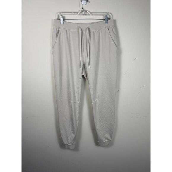 Other - Lululemon City Sweat Jogger Pants Performance Stretch Large Ivory White